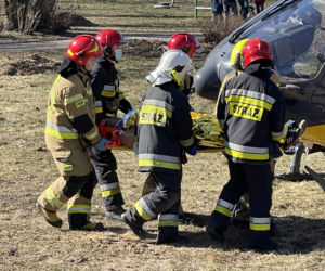 Pruszków: Wypadek w cyrku. Akrobaci trafili do szpitala 