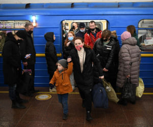 Ukraina. Ludność cywilna w czasie wojny