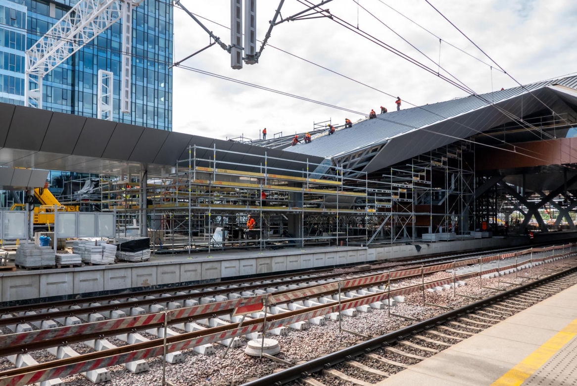 Remont dworca Warszawa Zachodnia