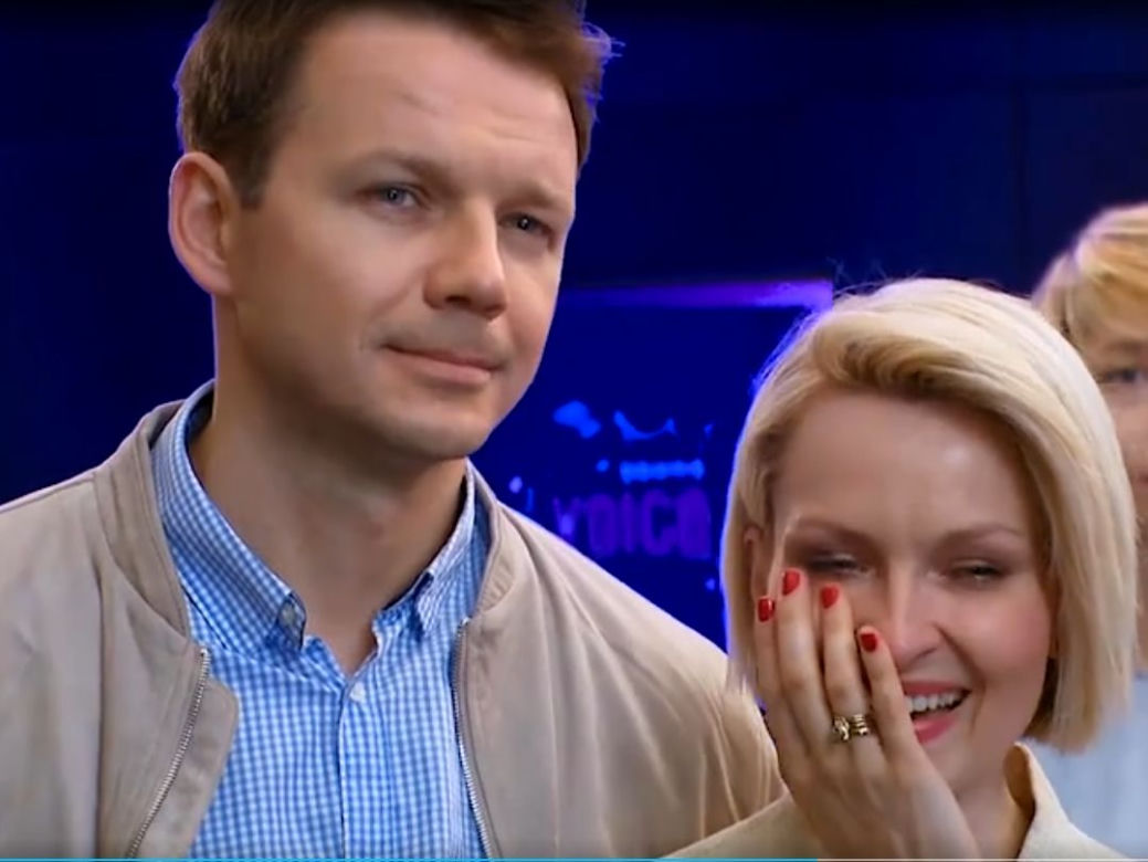 Barwy szczęścia. odcinek 2130: Bożena (Marieta Żukowska), Bruno (Lesław Żurek), 
