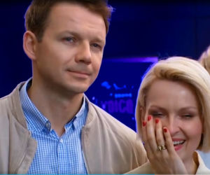Barwy szczęścia. odcinek 2130: Bożena (Marieta Żukowska), Bruno (Lesław Żurek), 