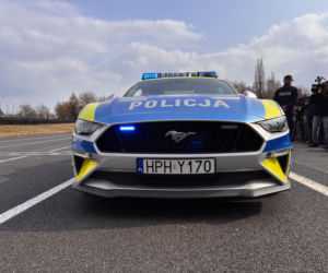 Ford Mustang w służbie radomskiej policji