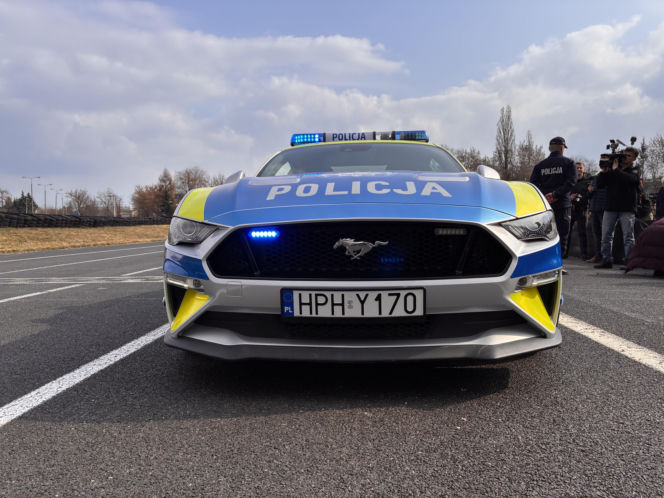 Ford Mustang w służbie radomskiej policji