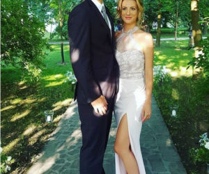Jerzy Janowicz i Marta Domachowska