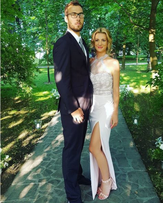Jerzy Janowicz i Marta Domachowska