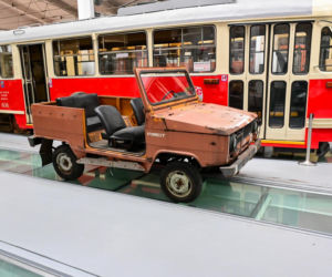 Prototyp terenowego Poloneza w Muzeum Techniki i Komunikacji w Szczecinie