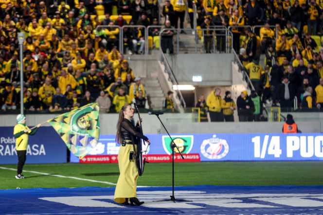 GKS Katowice - Górnik Zabrze: Zdjęcia kibiców z Derbów Śląska w ramach 23. kolejki PKO BP Ekstraklasy