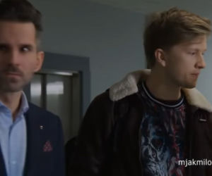 M jak miłość, odc. 1436. Łukasz (Jakub Józefowicz), Kamil (Marcin Bosak)