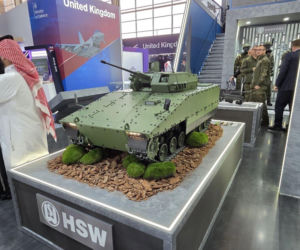 Borsuk i Ciężki BWP w Rijadzie. HSW prezentuje najnowocześniejszy sprzęt na światowych targach
