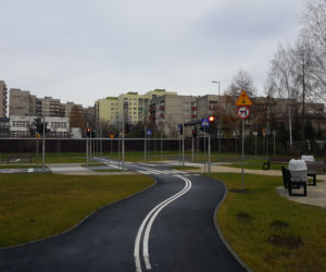 Miasteczko ruchu drogowego w Sosnowcu