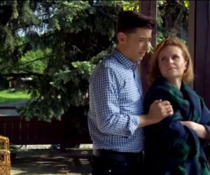 M jak miłość odc. 1241. Marek (Kacper Kuszewski), Ewa (Dominika Kluźniak)