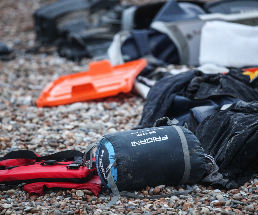 Tragedia na kanale La Manche: Wstrząsająca rozmowa przed zatonięciem łodzi: Nie damy rady!