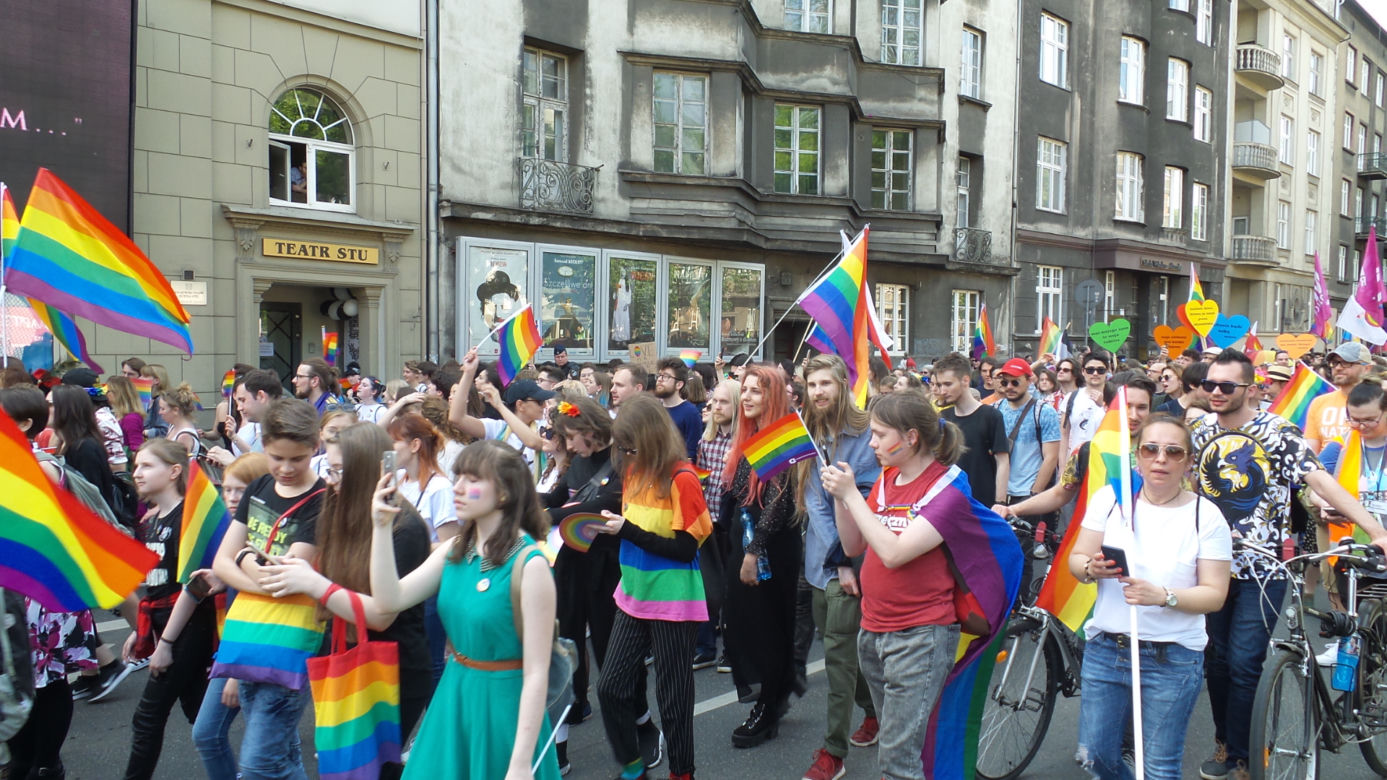 Wielki Marsz Równości przeszedł 18.05.2019 przez Kraków