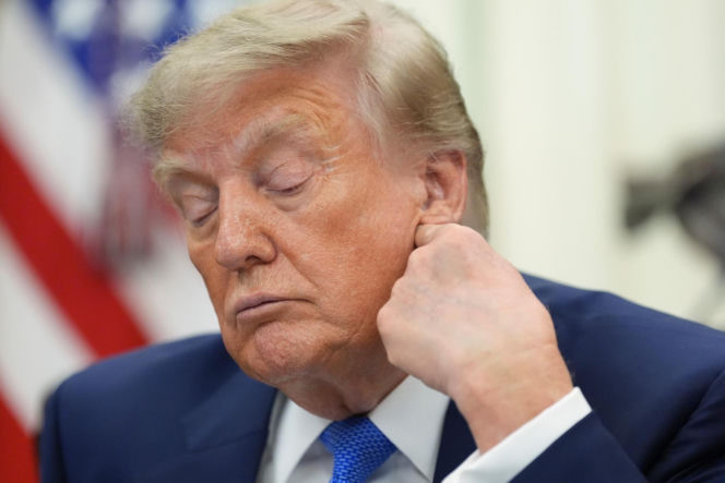 Prezydent USA Donald Trump uciszał w poniedziałek dziennikarkę CNN Kristen Holmes