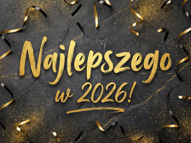 Piękne kartki, grafiki i obrazki na Nowy Rok 2026