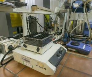 Laboratorium, w którym bada się narkotyki