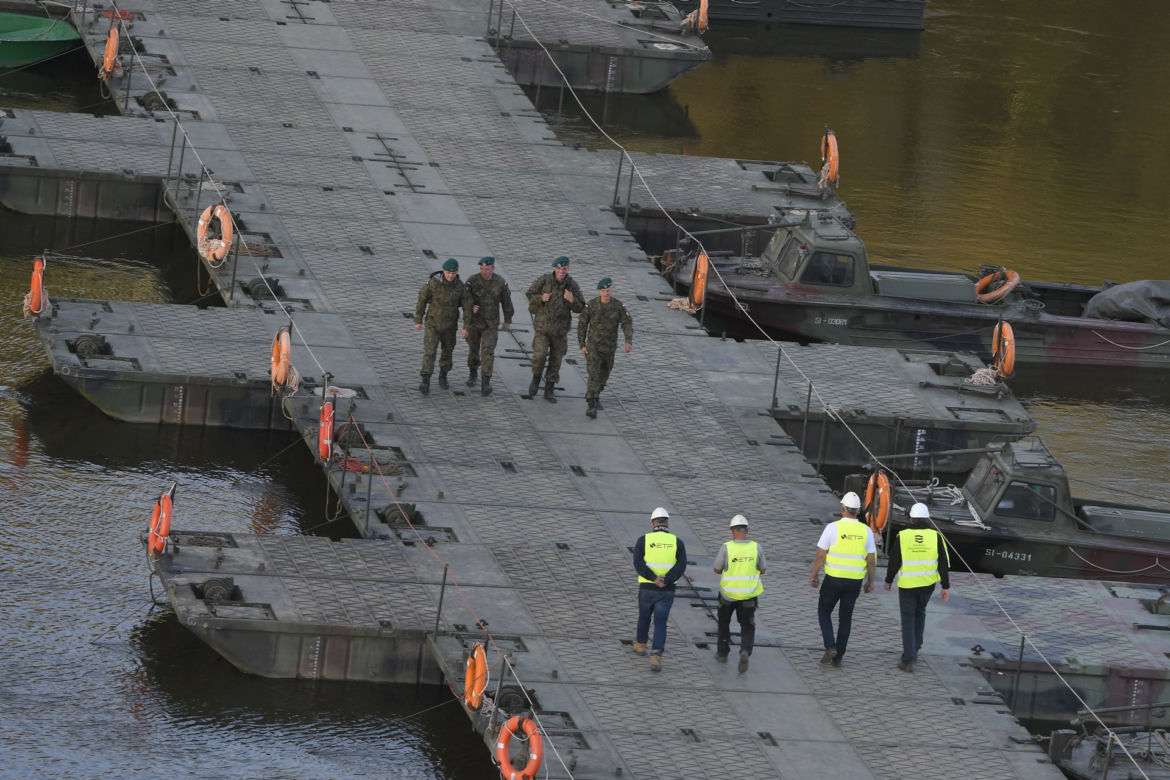 Budowa tymczasowego rurociągu przesyłowego ścieków