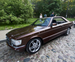Klasyczne auta na spotkaniu Youngtimer Warsaw
