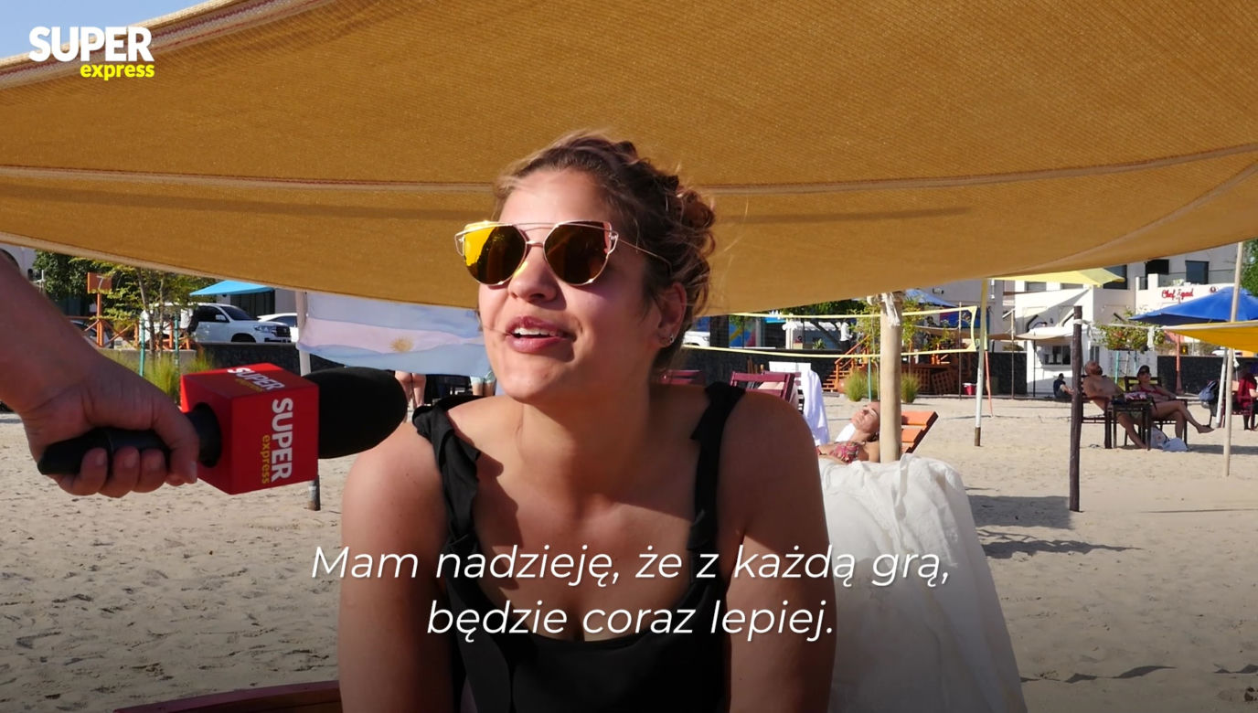 Piękne Argentynki przed meczem z Polską
