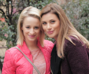 Pierwsza miłość. Agata (Aleksandra Kisio), Sabina (Urszula Dębska)