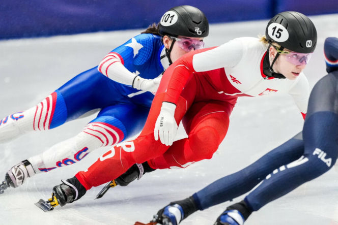 Wypadek Kamili Sellier w short tracku