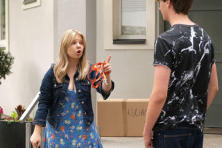 M jak miłość odc. 1901. Hubert Buczak (Leon Hausner), Lenka (Olga Cybińska)