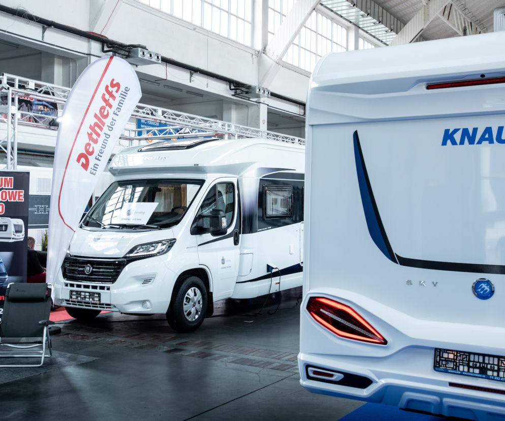 Kampery na targach Poznań Motor Show 2019
