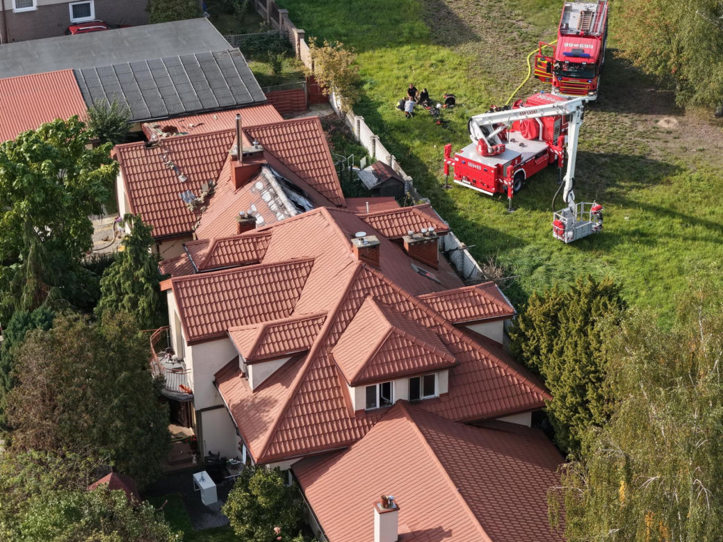 Pożar w domu opieki. Syn właścicieli rzucił się na ratunek. Finał jest tragiczny