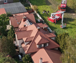 Pożar w domu opieki. Syn właścicieli rzucił się na ratunek. Finał jest tragiczny