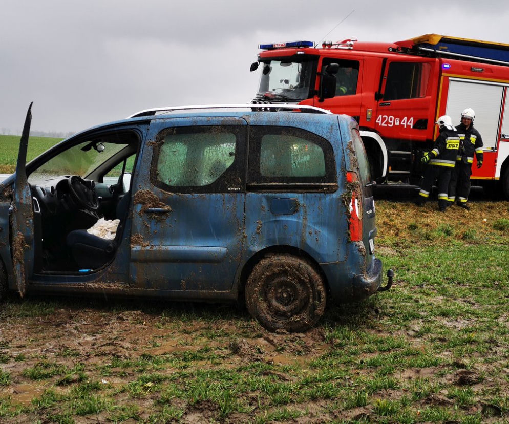 Wypadek na terenie powiatu gnieźnieńskiego