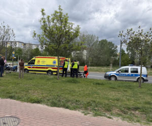 Auto wjechało w 10-latka na hulajnodze. Chłopiec w szpitalu