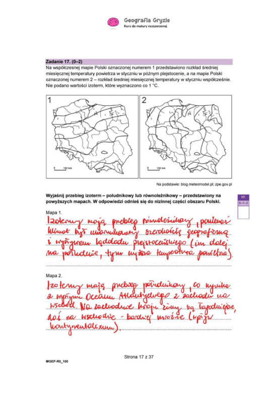 Matura próbna 2026: geografia rozszerzona - wszystkie odpowiedzi do arkusza CKE 15.01.2026