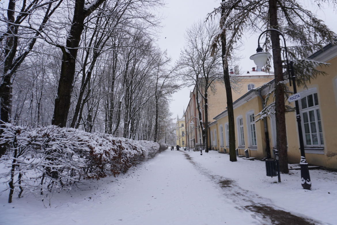 Białystok pod śniegiem. Tak prezentuje się zasypana stolica Podlasia