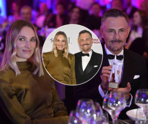 Ibisz z młodą żoną na czerwonym dywanie. Dzieli ich 27 lat, ale czy to widać?
