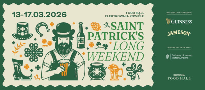 Takiej imprezy w Polsce jeszcze nie było! To będą największe obchody Dnia Świętego Patryka