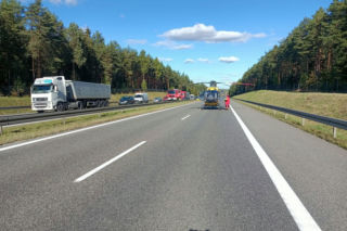 Śmiertelny wypadek na S7 w Świętokrzyskiem