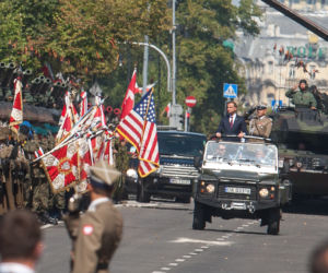 Defilada wojska w Warszawie