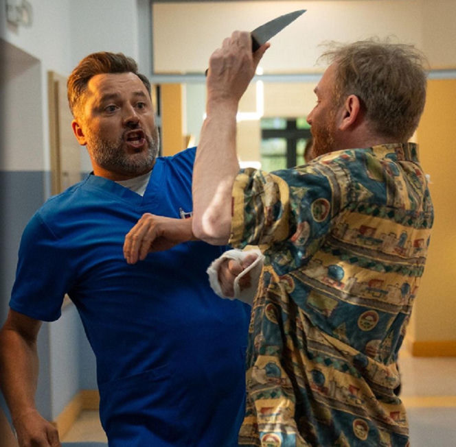 Na dobre i na złe odc. 975. Borys Jakubek (Marcin Zacharzewski), nożownik