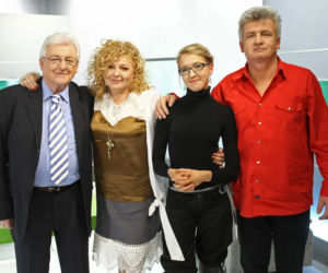 Magda Gessler z Piotrem Ikonowiczem