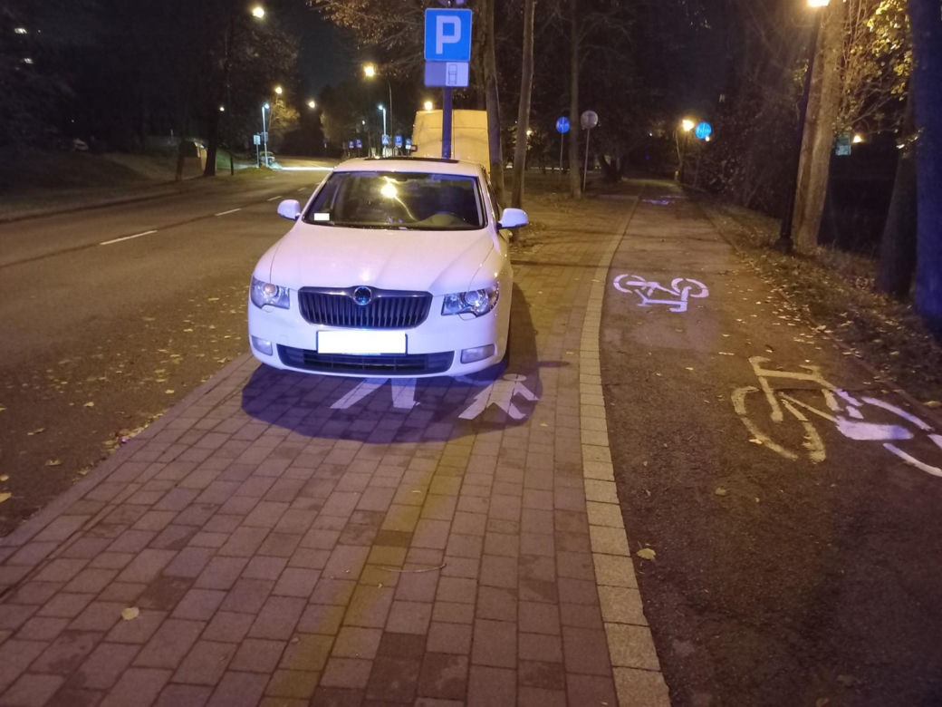 Tak parkują "miszczowie parkowania" z Katowic. Strażnicy miejscy rozkładają ręce 