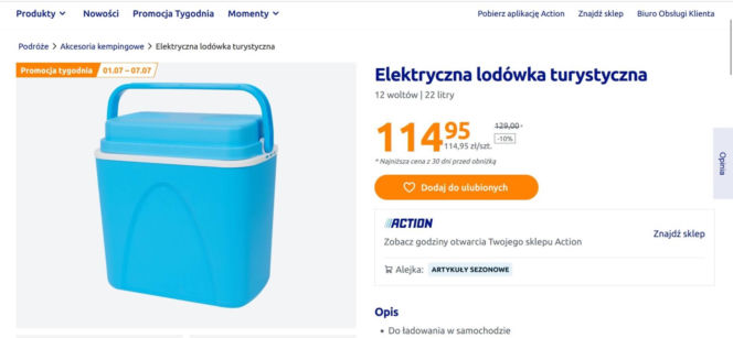 To obowiązkowy produkt każdej wakacyjnej wyprawy. W Action kupisz go już za 114 złotych, w Media Expert kosztuje prawie 400!