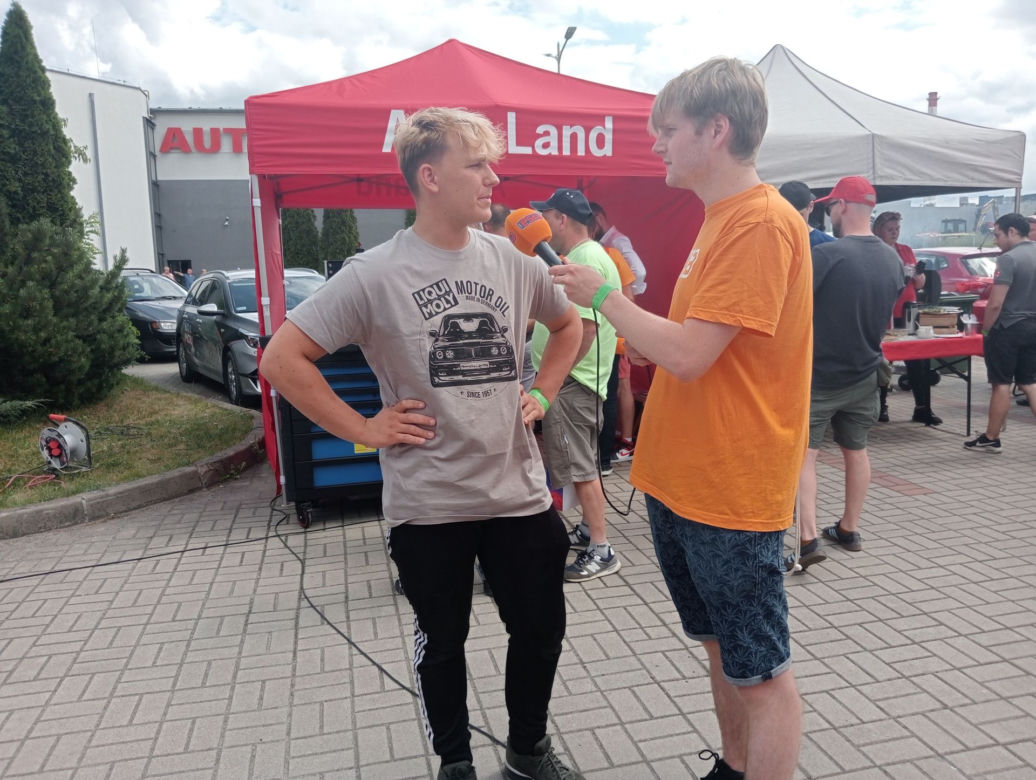 Eska Summer City Olsztyn. Wizyta w Auto Land