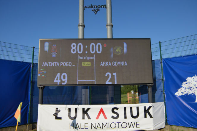 Siedlczanie wygrali półfinałowy mecz Ekstraligi Rugby! MKS Awenta Pogoń Siedlce pokonał Life Style Catering RC Arka Gdynia