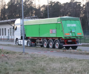 Pościg za ciężarówką w Świnoujściu