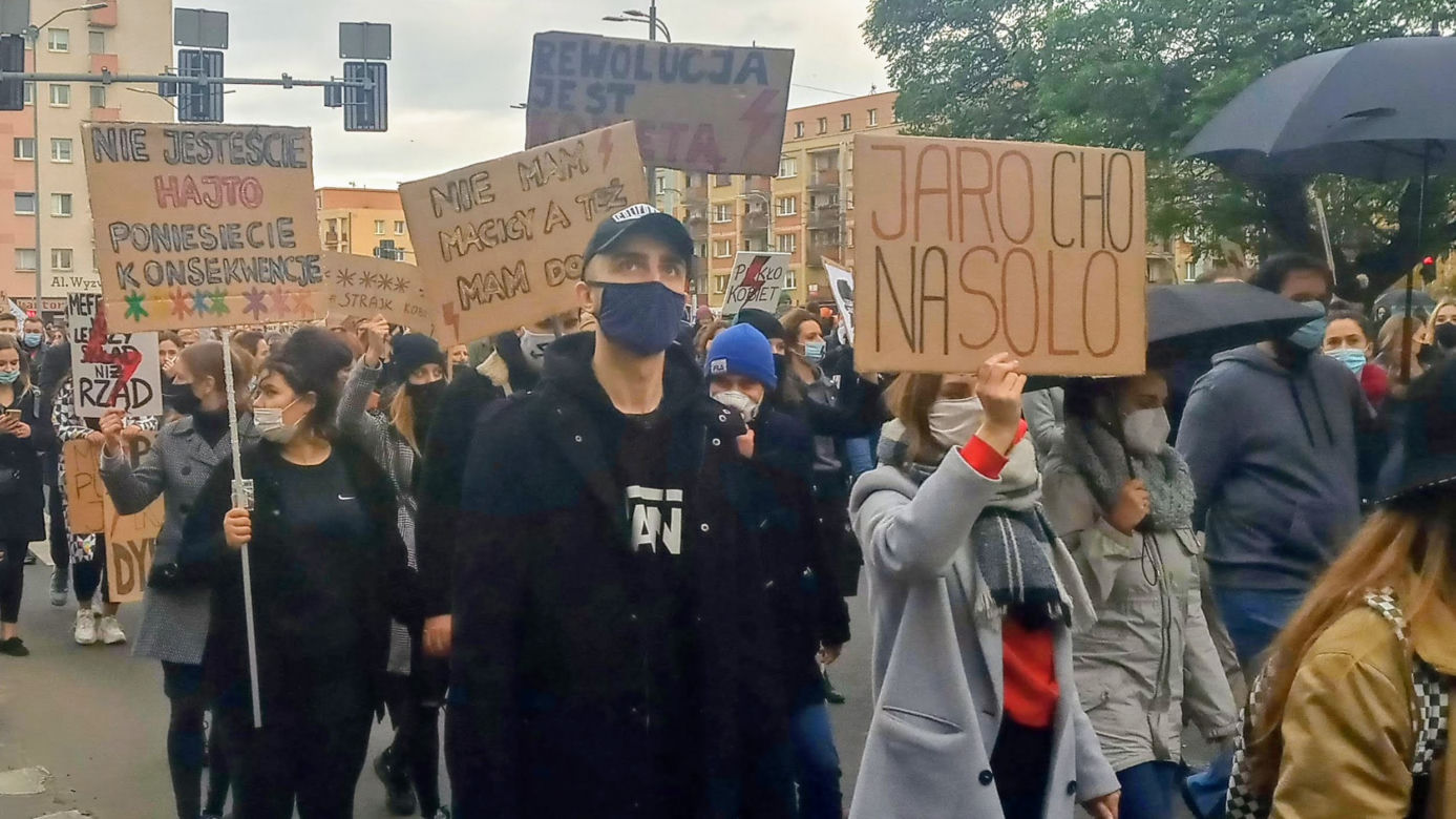 Protest kobiet w Szczecinie - 28.10.2020