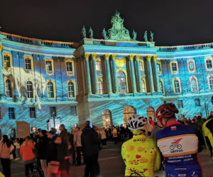 Szczecińscy rowerzyści na Festiwalu Światła w Berlinie