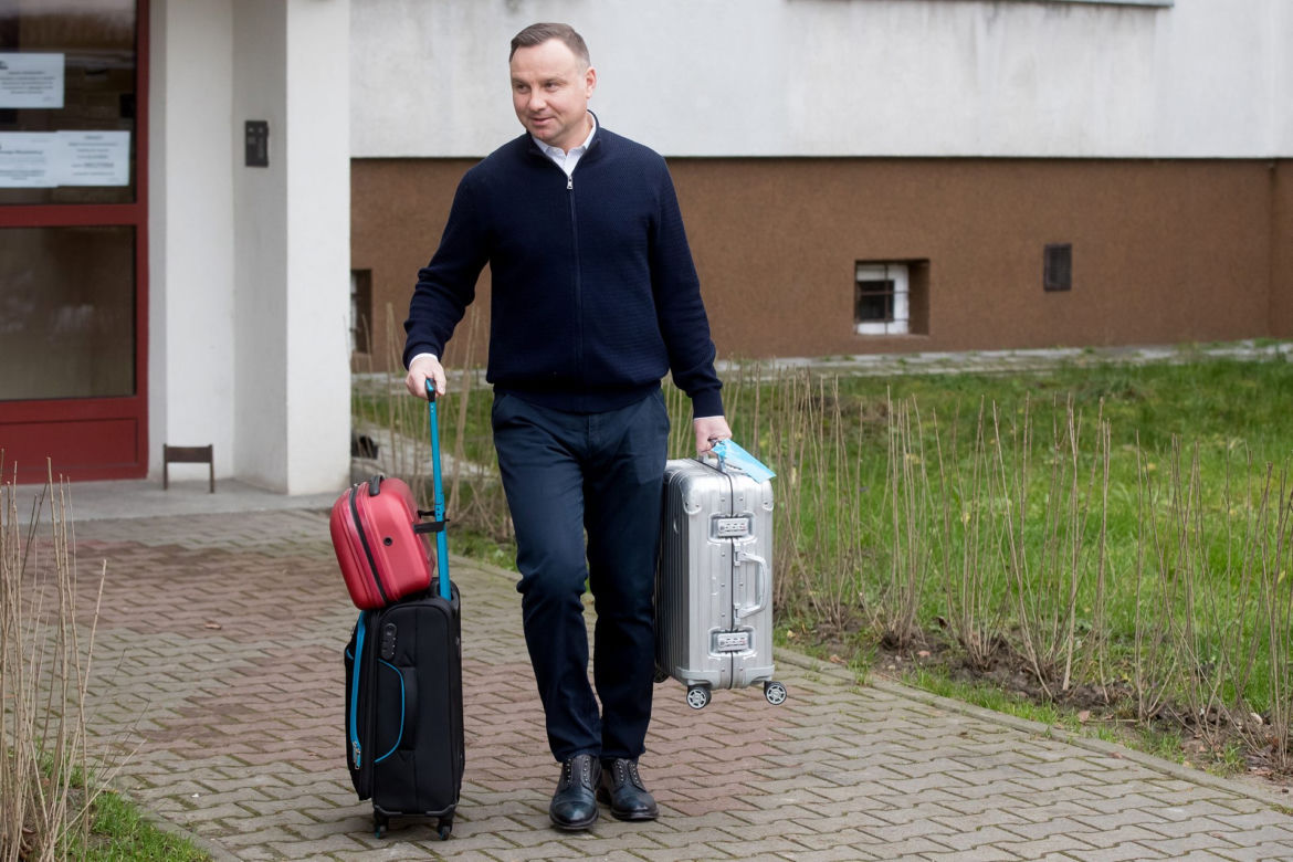 Prezydent Duda wyjeżdża na święta z rodziną