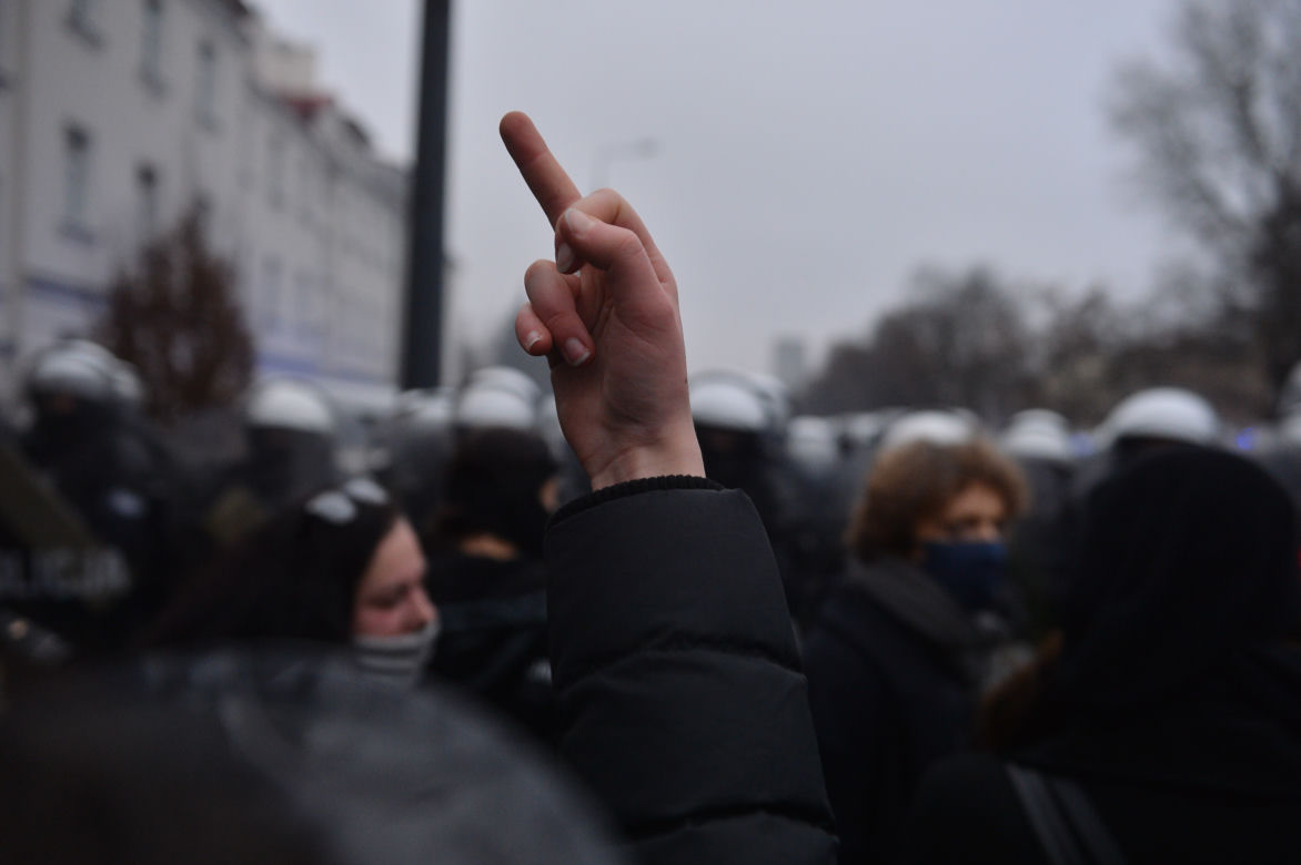 Dom Jarosława Kaczyńskiego otoczony jak twierdza