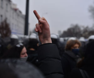 Dom Jarosława Kaczyńskiego otoczony jak twierdza
