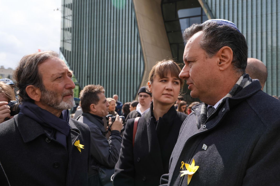 Oficjalne uroczystości z okazji 81. rocznicy wybuchu powstania w getcie warszawskim
